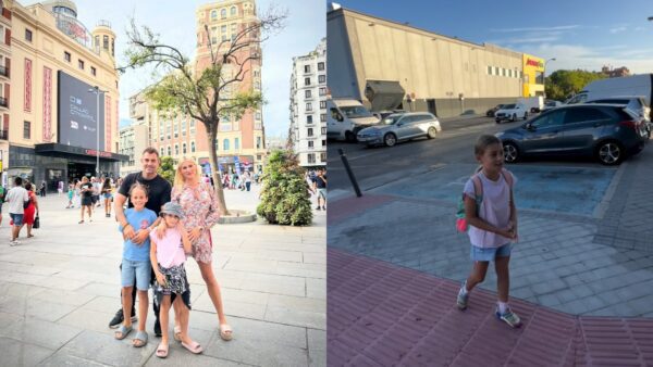 Ο Στέλιος Χανταμπάκης και η οικογένειά του