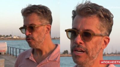 Ο Χάρης Βαρθακούρης στην κάμερα του Πρωινού