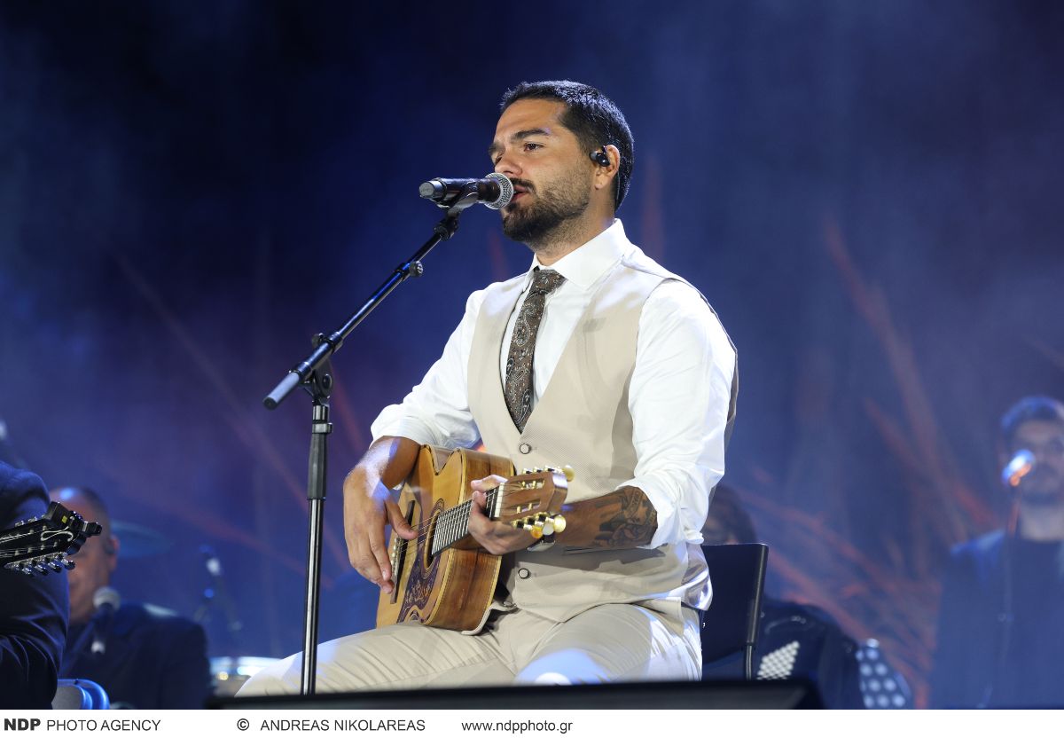 Ο Χρήστος Μάστορας στο Καλλιμάρμαρο