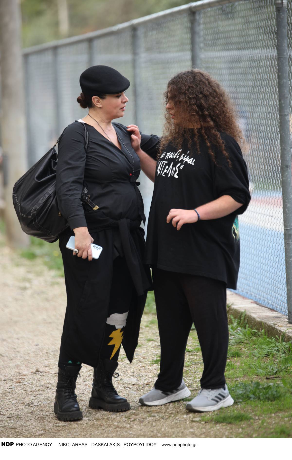 Νένα χρονοπούλου με τον γιο της