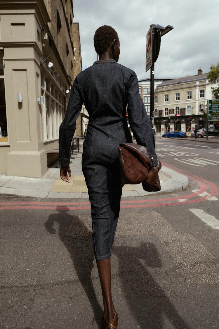 τζιν φόρεμα zara