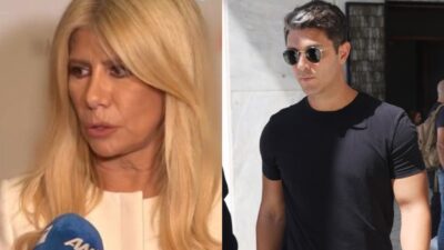 H Ζήνα Κουτσελίνη και ο Δημήτρης Πανόπουλος