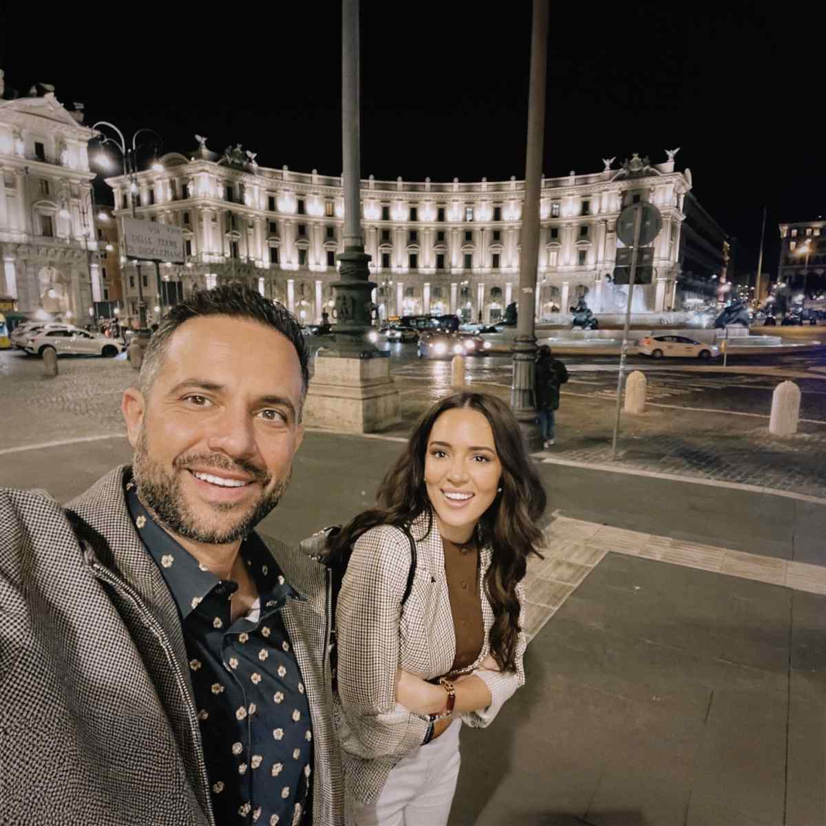 Καλομοίρα - Γιώργος Μπούσαλης: Ταξίδι στη Ρώμη για την επέτειο του γάμου τους (Φωτογραφίες)