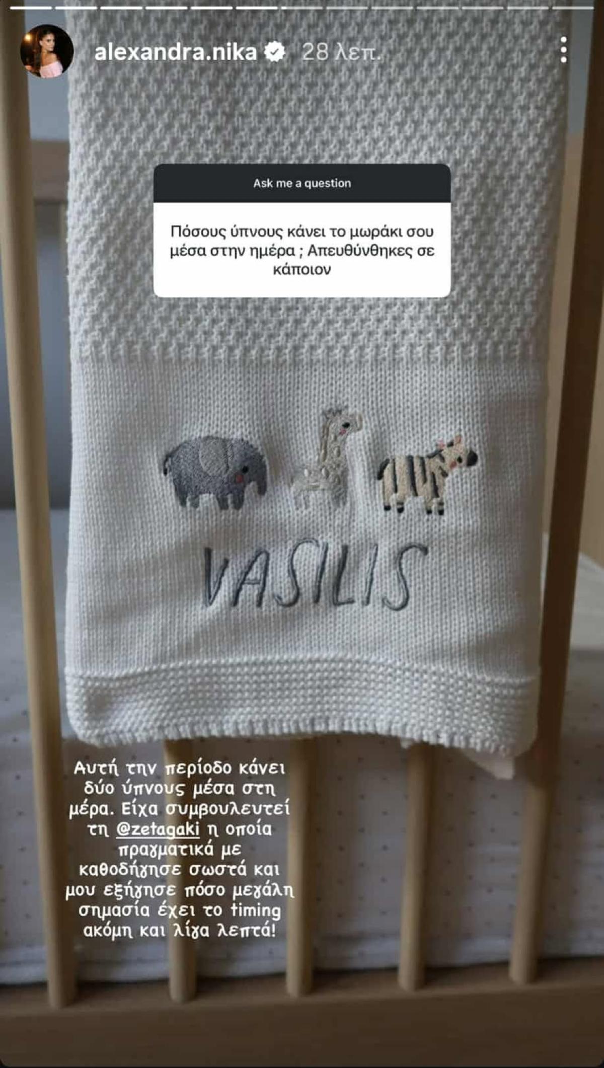 Αλεξάνδρα Νίκα Q&A