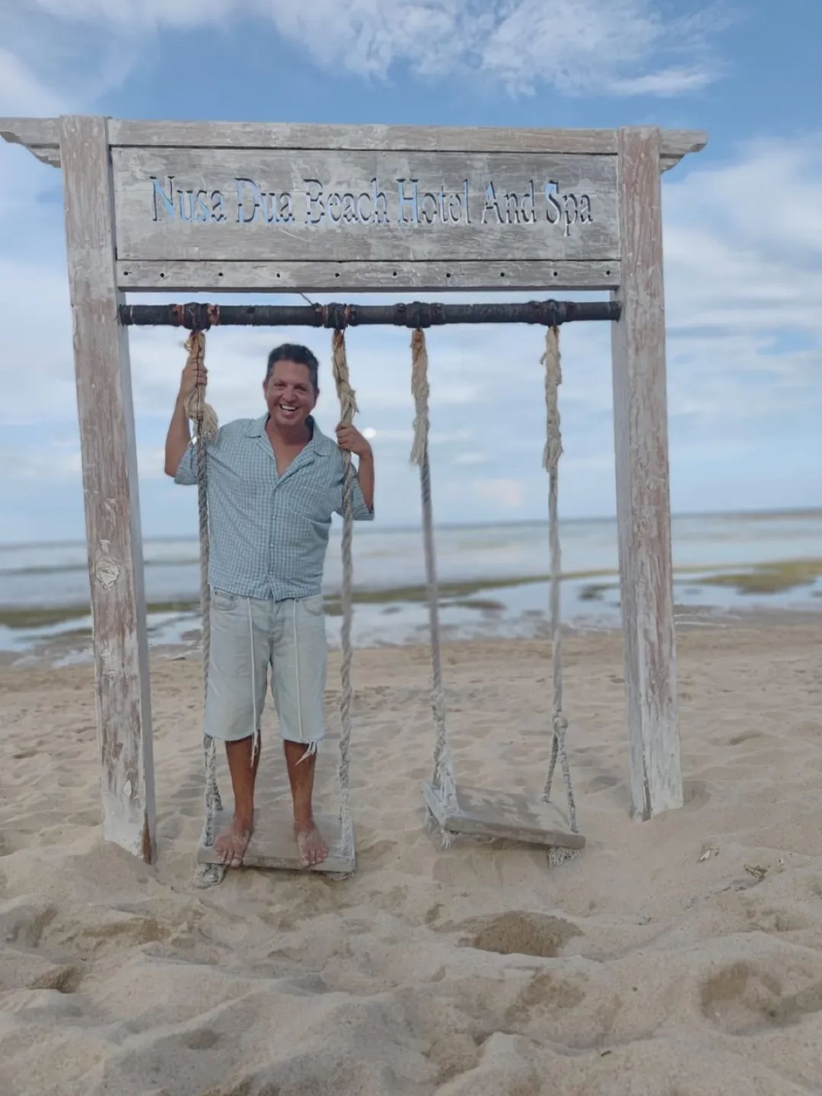 Ο Γιάννης Πουλόπουλος στο Μπαλί