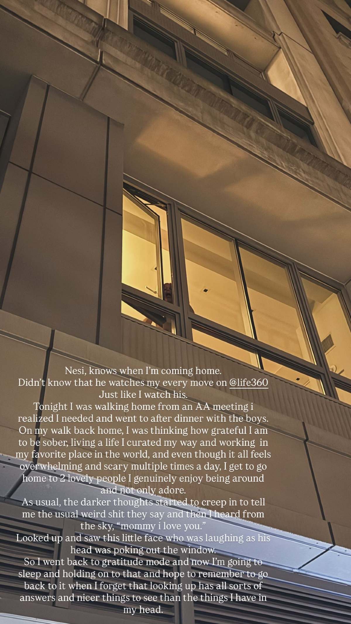 Η Σοφία Καρβέλα για τον γιο της