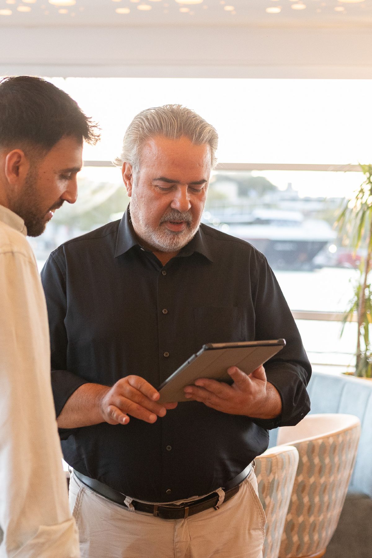 Ο μάνατζερ του Swan Κώστας Ντούφας