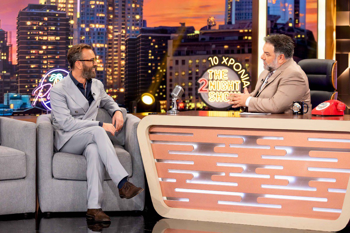 The 2Night Show Άγγελος Μπράτης