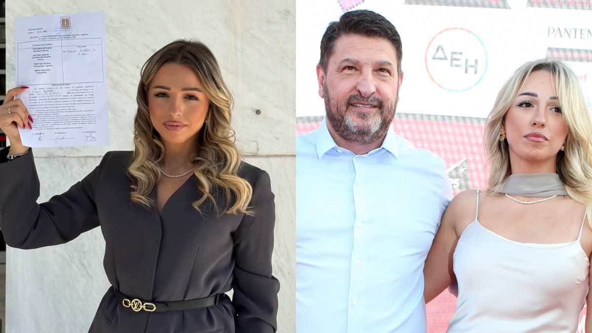 O Νίκος Χαρδαλιάς με την κόρη του Ιωάννα