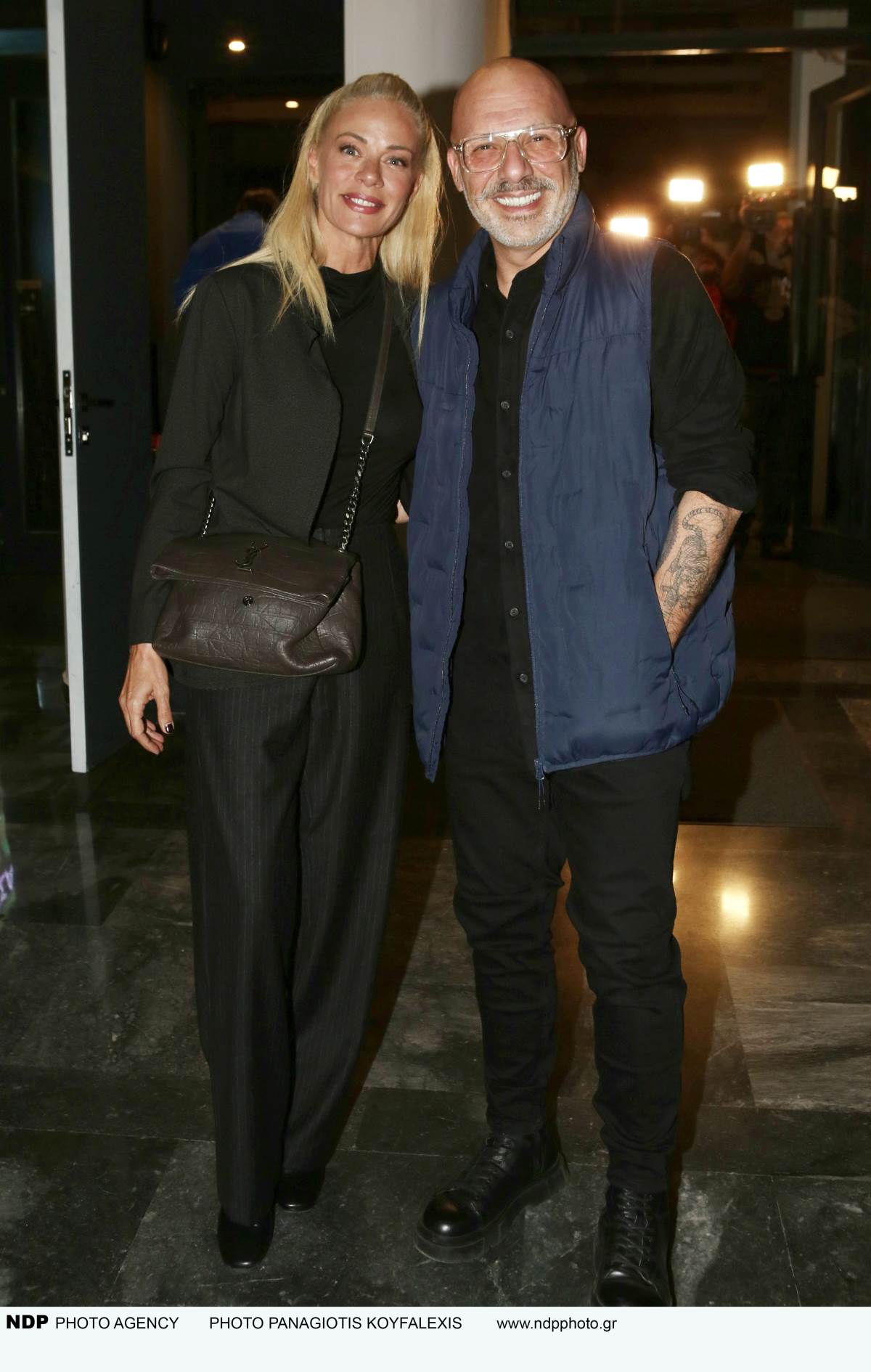 H Ζέτα Μακρυπούλια και ο Νίκος Μουτσινάς σε έξοδό τους