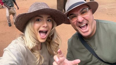 Η Ζόζεφιν και ο Αντώνης Ρέμος σε σαφάρι