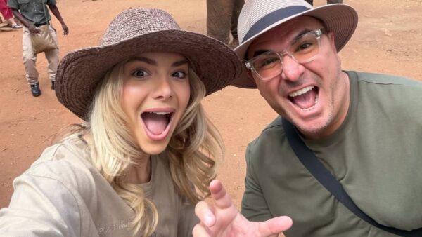Η Ζόζεφιν και ο Αντώνης Ρέμος σε σαφάρι