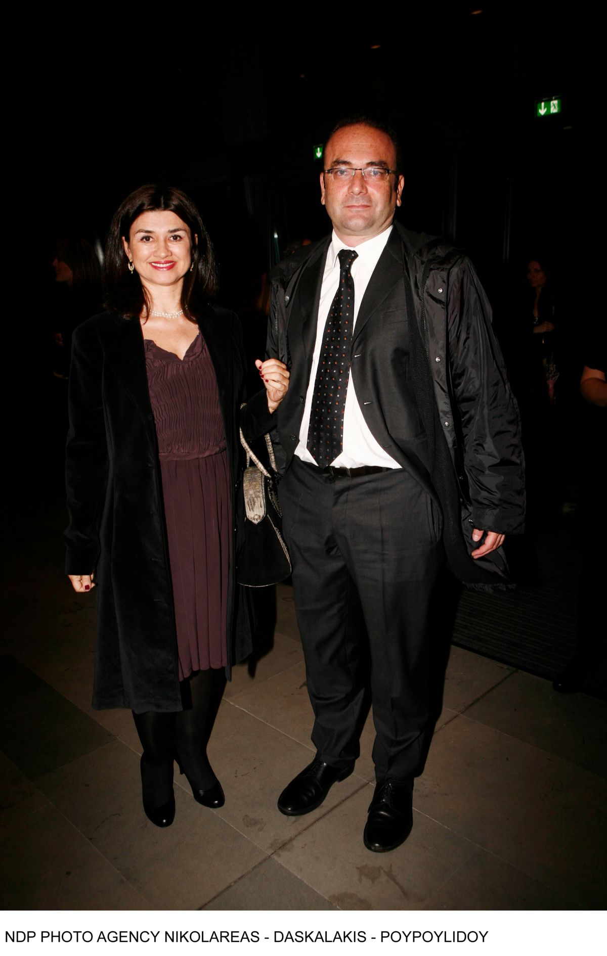 Η Άννα Κουρή με τον σύζυγό της