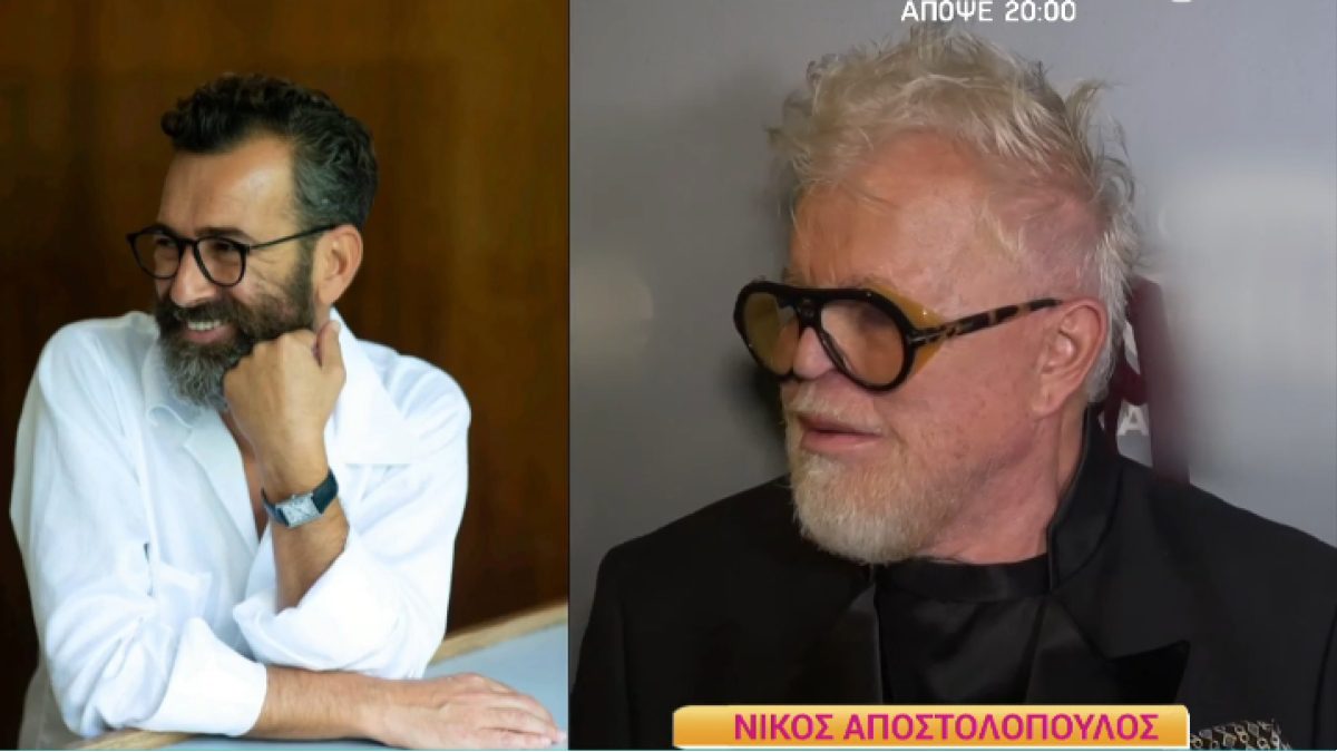 Ο Άγγελος Μπράτης και ο Νίκος Αποστολόπουλος