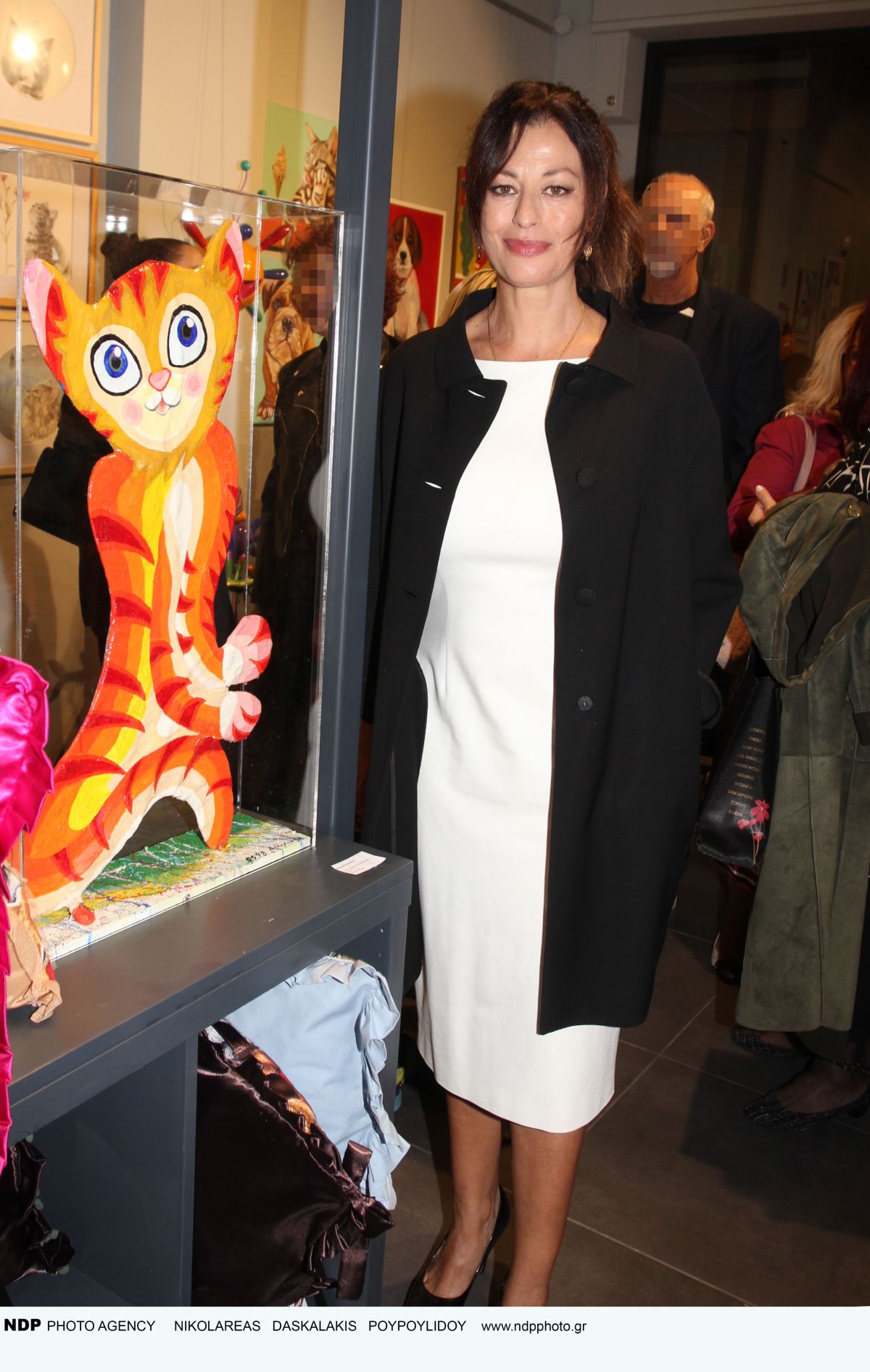 Η Δωροθέα Μερκούρη σε εικαστική έκθεση