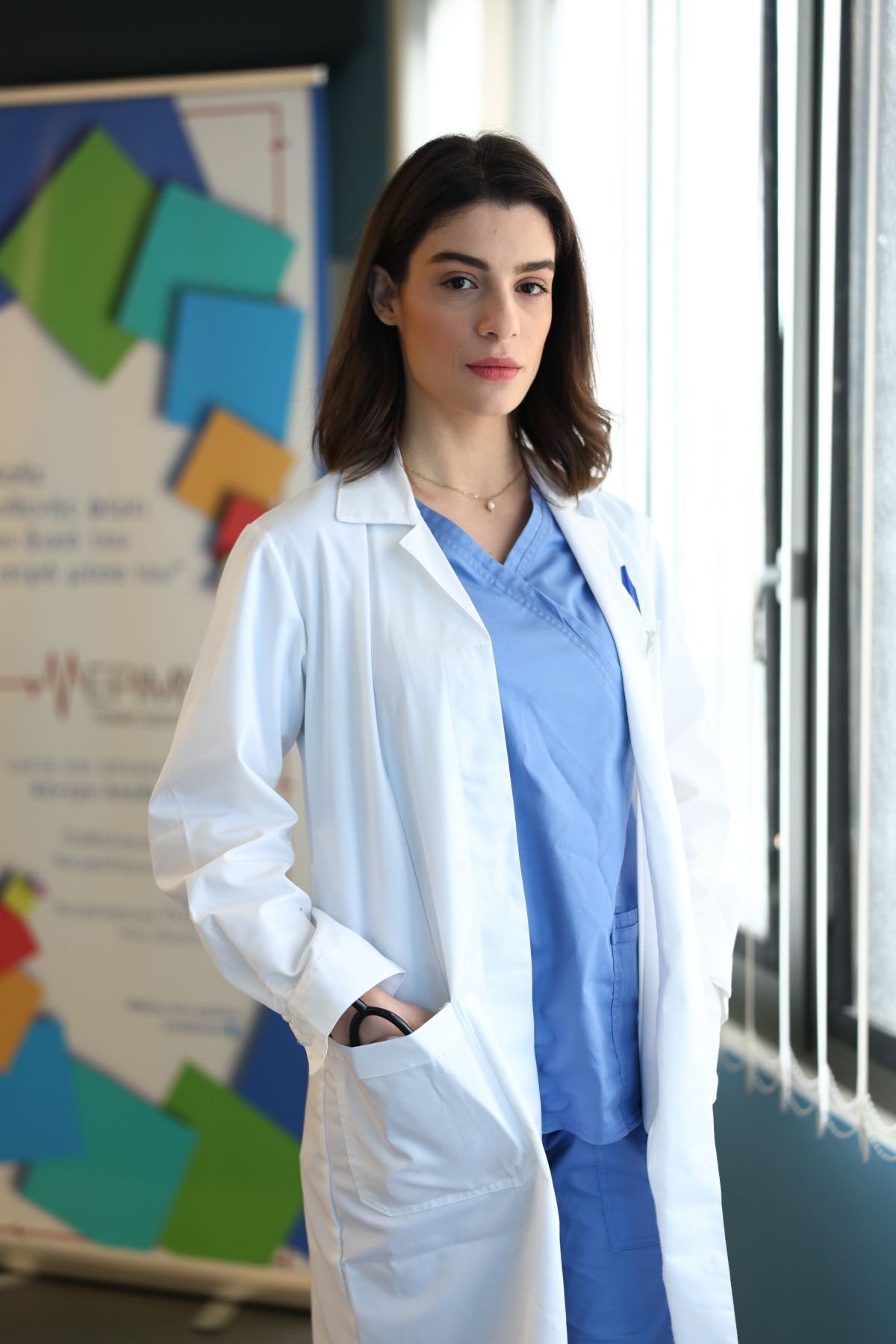 Η Ειρήνη Μαυρομάτη στο Γιατρό