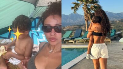 Η Ελένη Φουρέιρα και ο γιος της