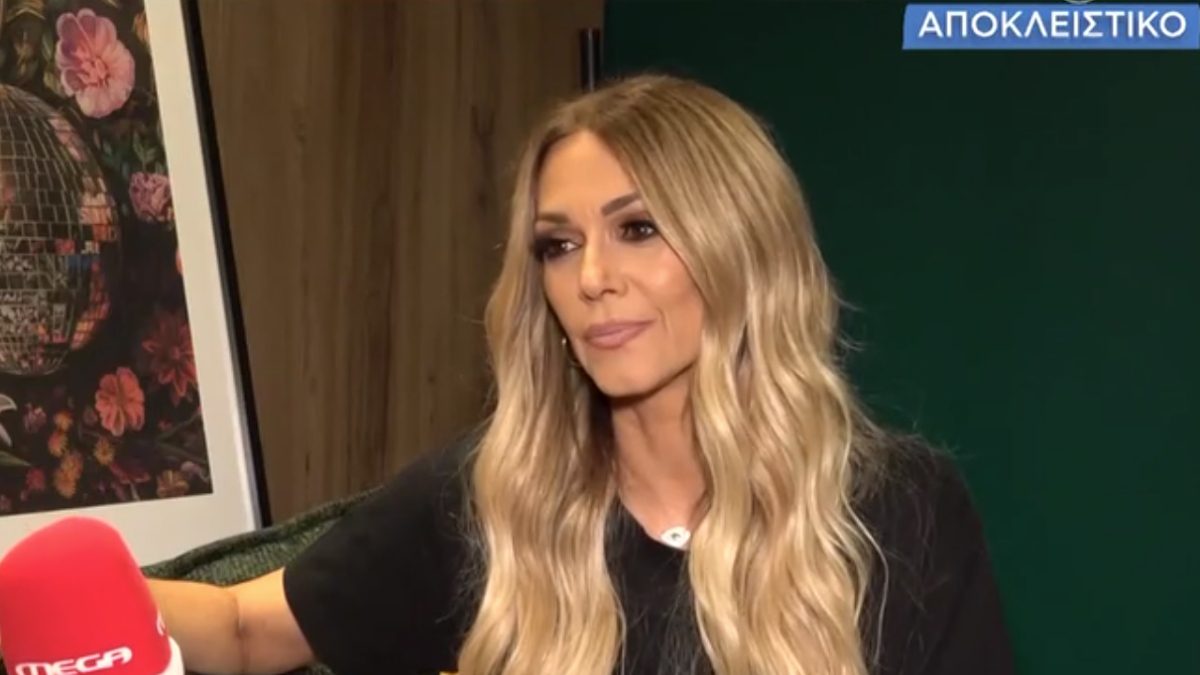 Η Έλλη Κοκκίνου στην κάμερα του Buongiorno