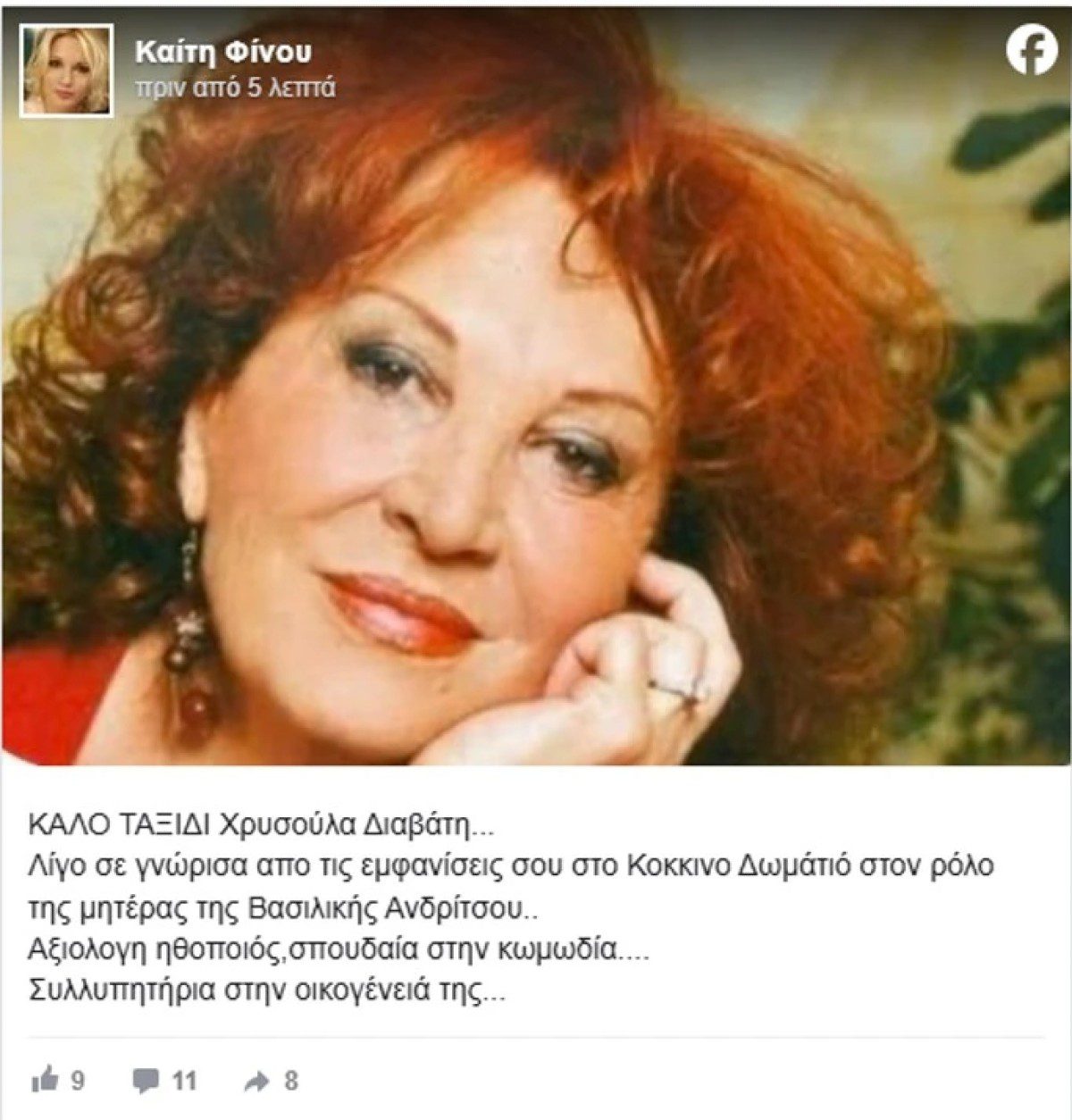 Φίνου Διαβάτη ανάρτηση