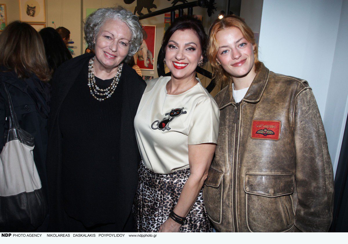 Η Γαία Μερκούρη σε εικαστική έκθεση