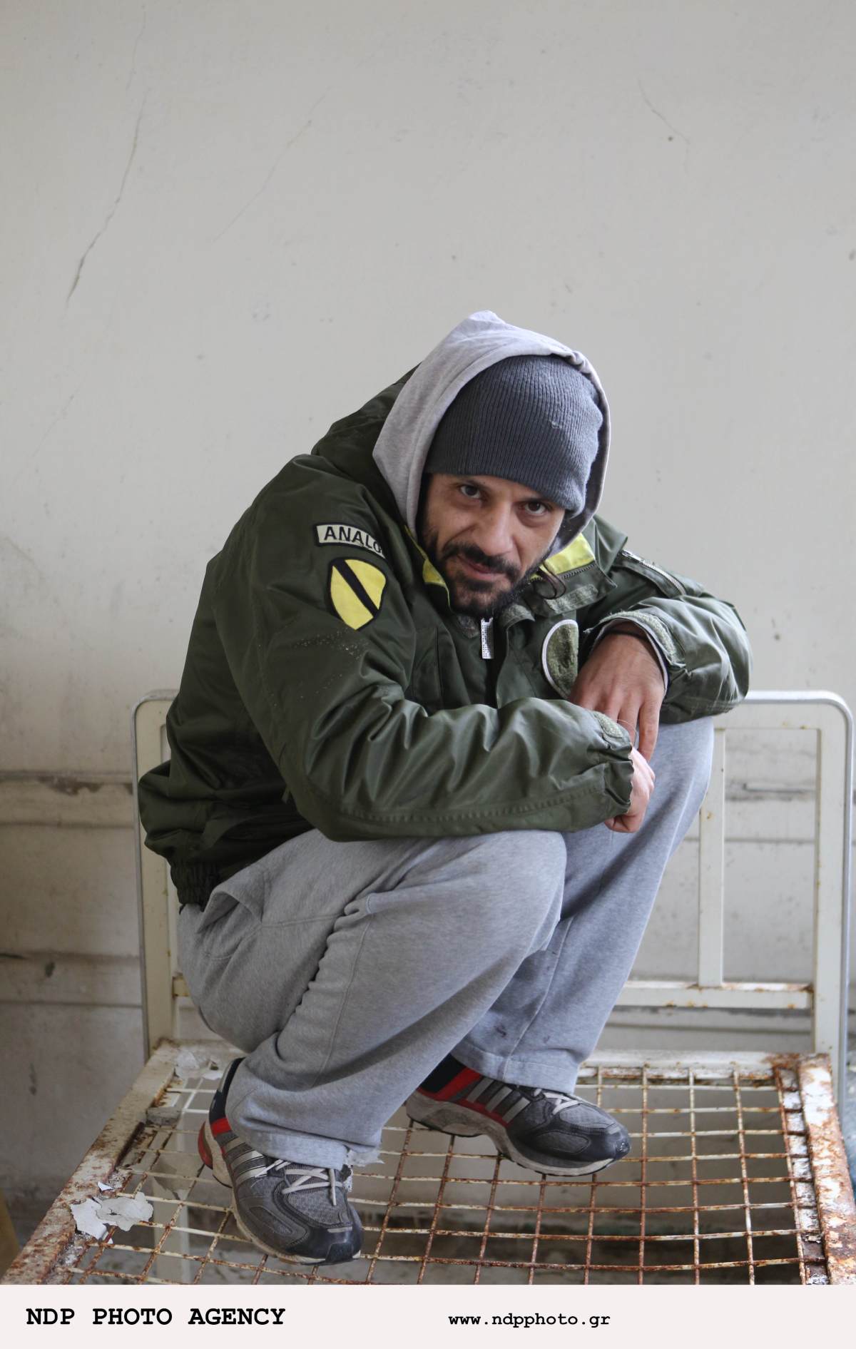 Ο Γιώργος Σεϊταρίδης στο Δρομοκαΐτειο-Γυρίσματα βίντεο της παράστασης "Μικρές ιστορίες φόνων" - 26-02-2015