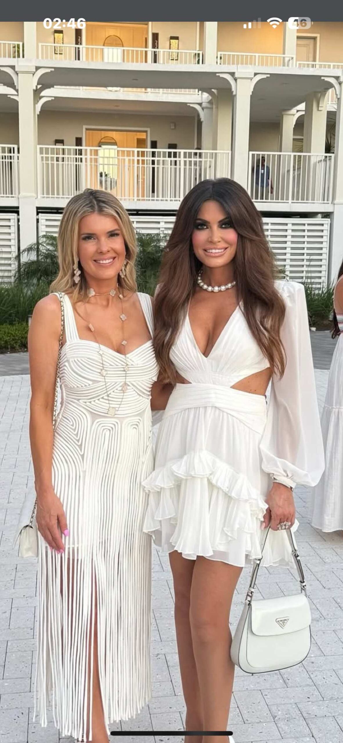 Η Κίμπερλι Γκίλφοϊλ στα λευκά