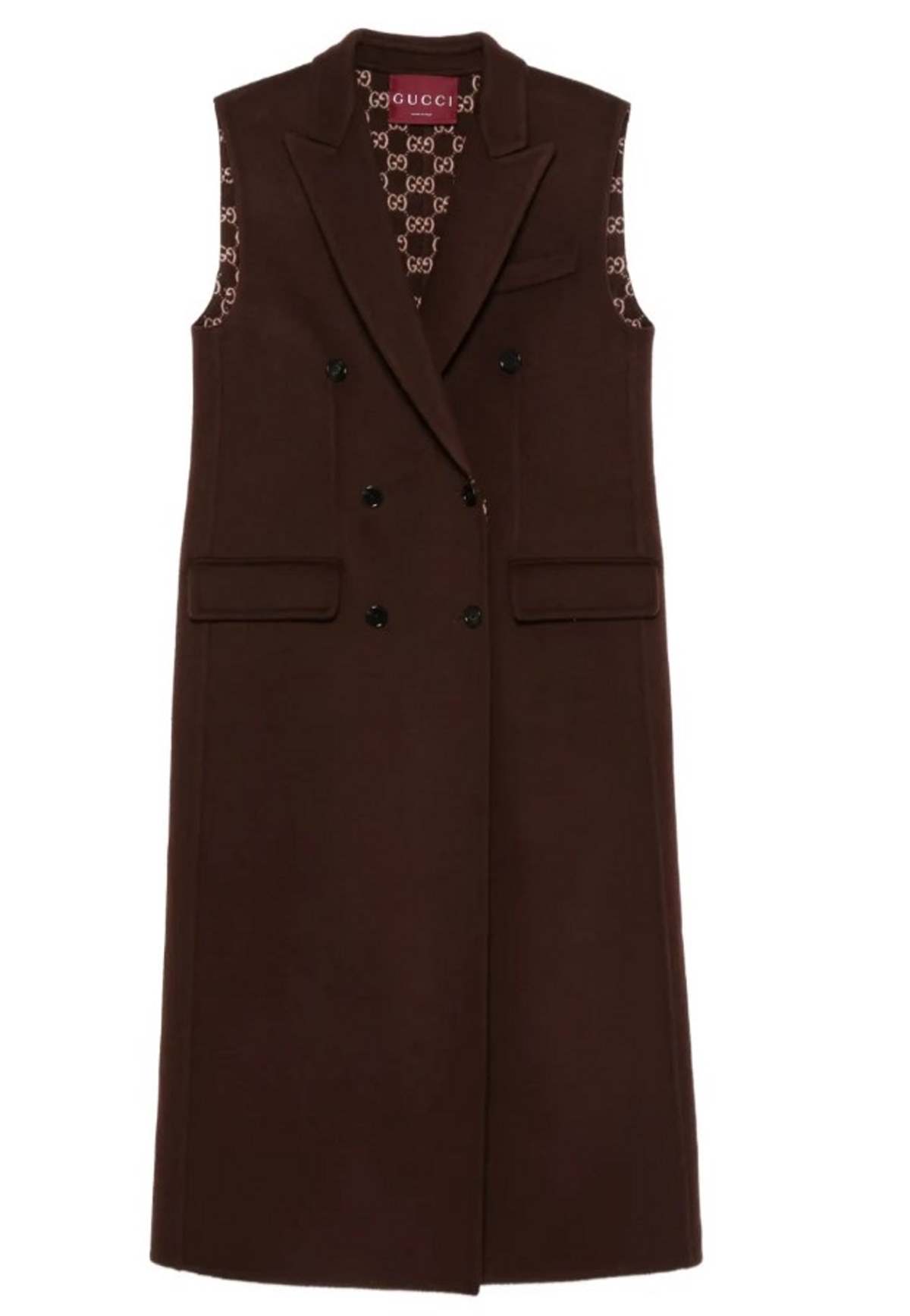 καφέ γιλέκο