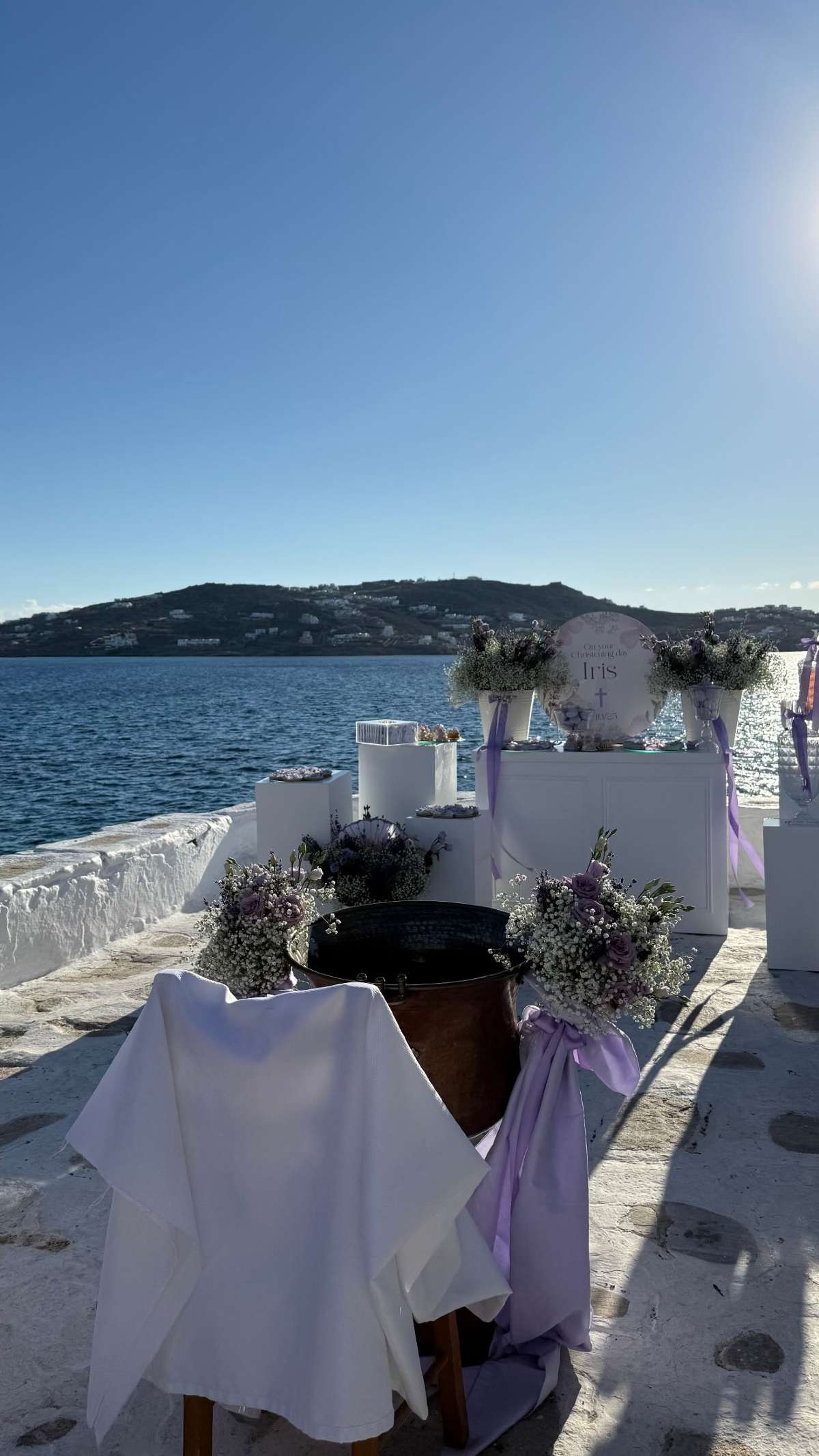 Η Ιωάννα Τούνη έγινε νονά