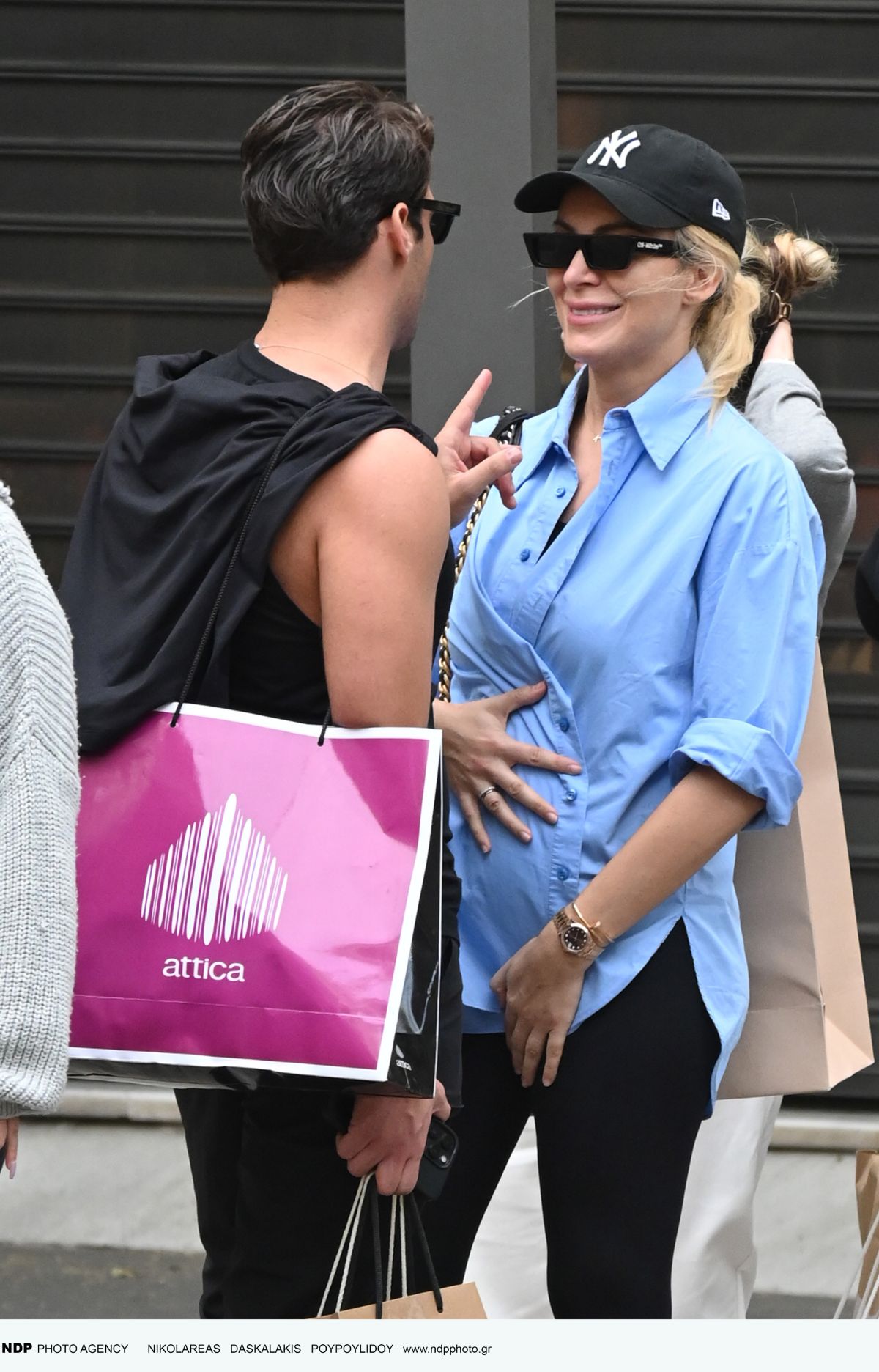 Ανέστης Κατερίνα στο κέντρο της Αθήνας