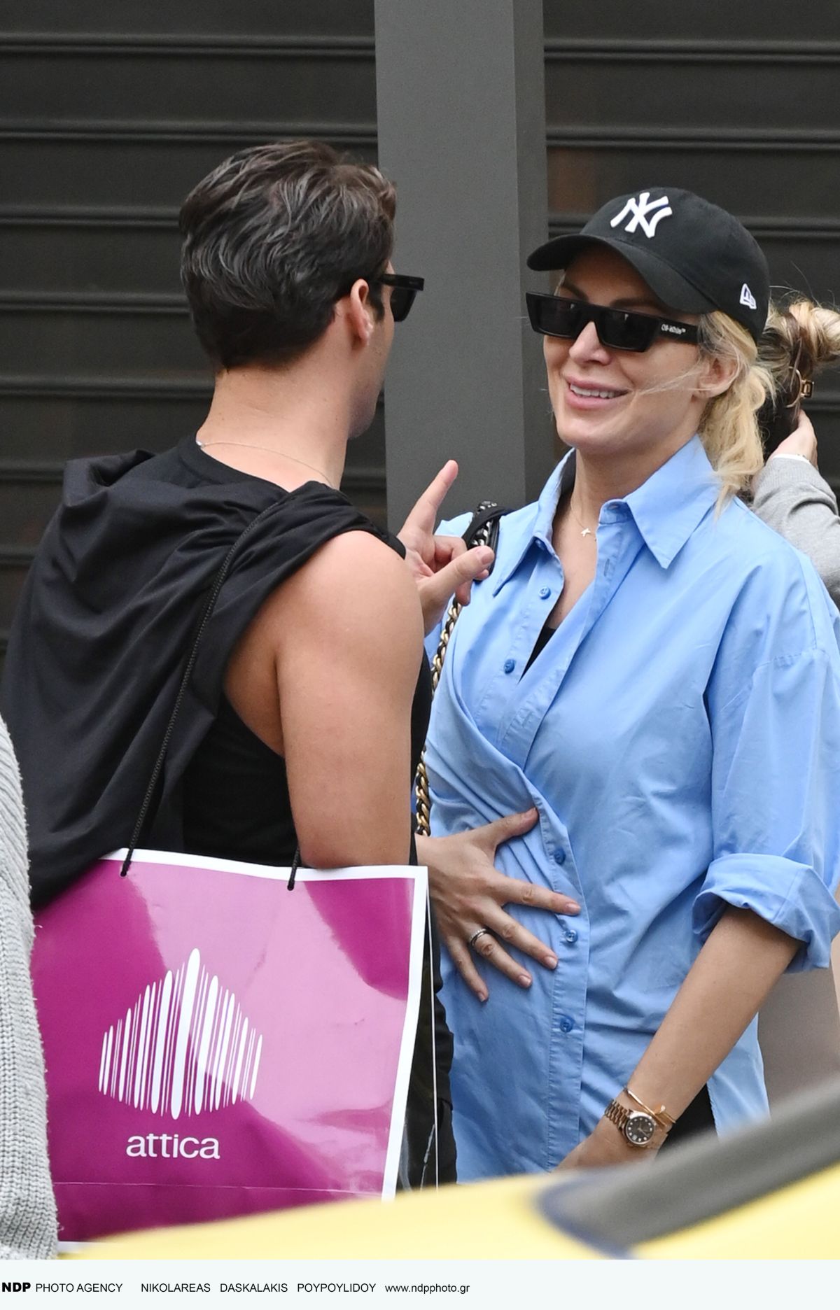 Ανέστης Κατερίνα στο κέντρο της Αθήνας