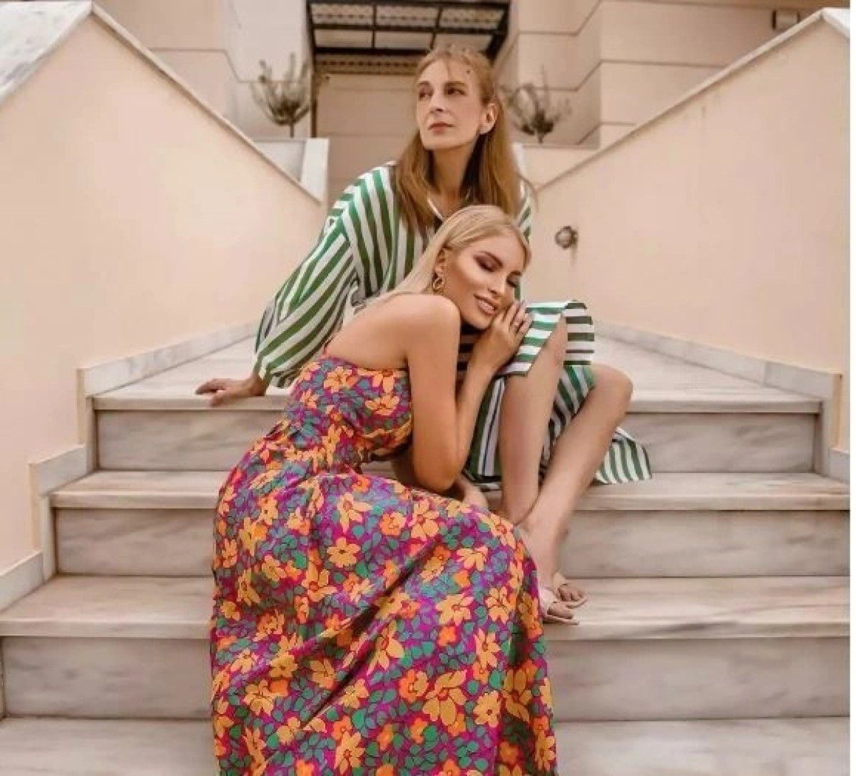 Η Κατερίνα Καινούργιου με τη μαμά της
