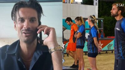 Ο Γιώργος Καράβας και οι παίκτες του Exathlon