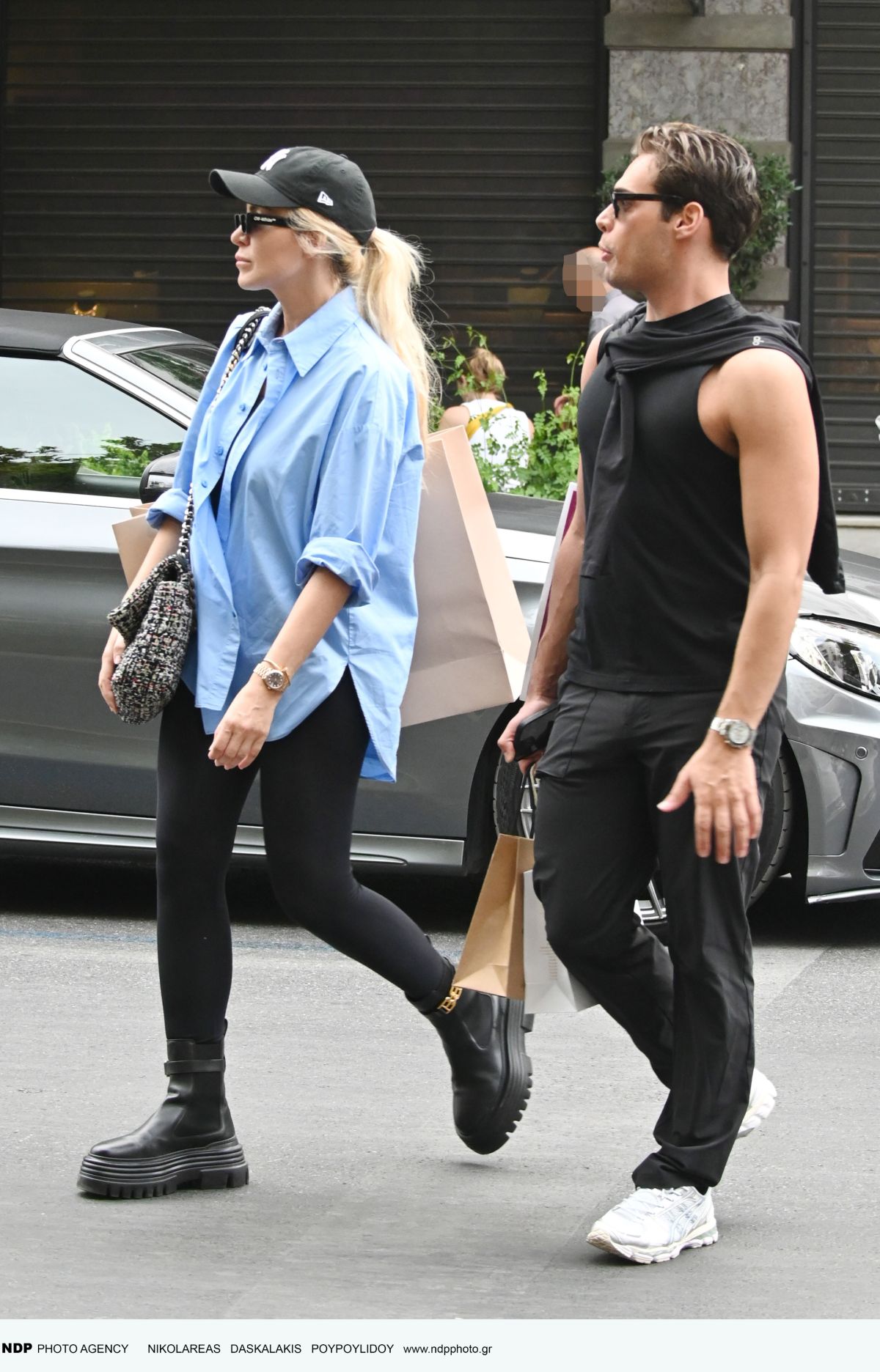 Ανέστης Κατερίνα στο κέντρο της Αθήνας