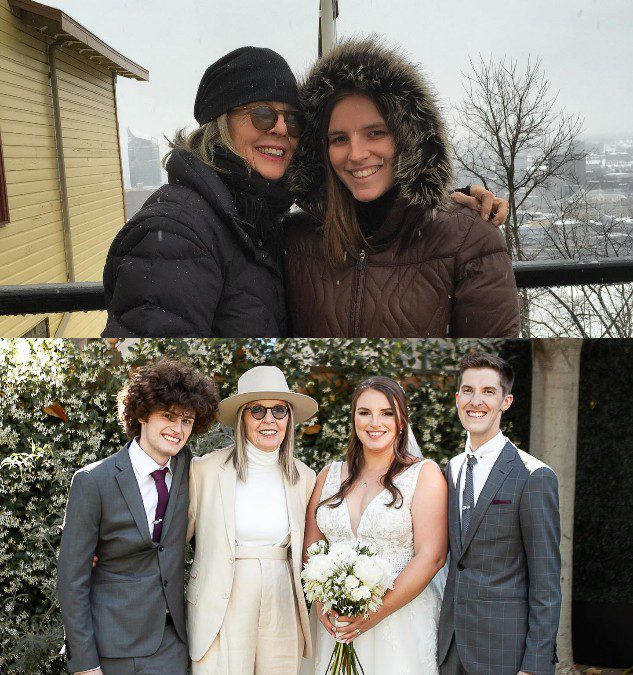 Η Κίτον με τα παιδιά της