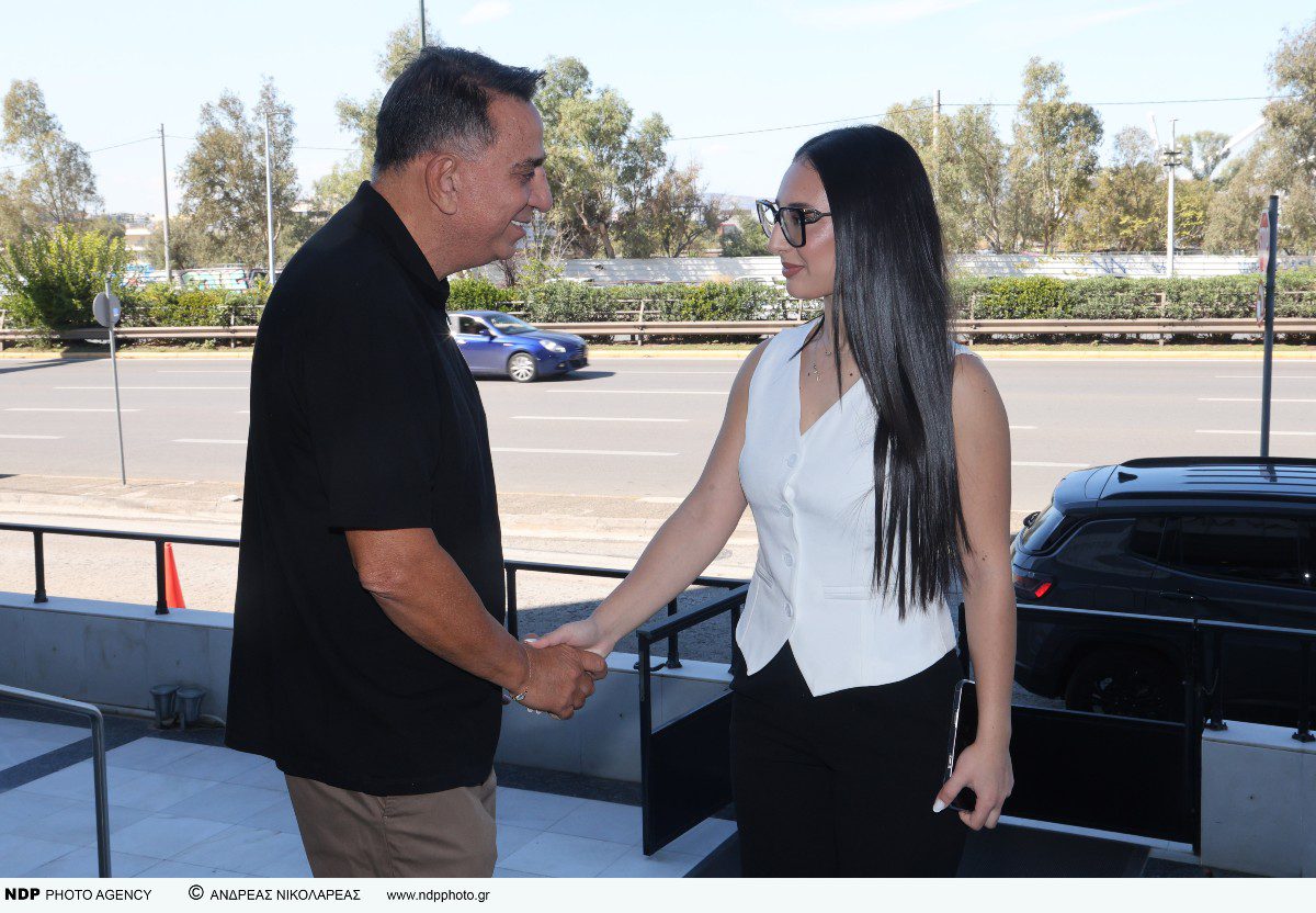 Η Klavdia και ο Στέλιος Κωνσταντινίδης