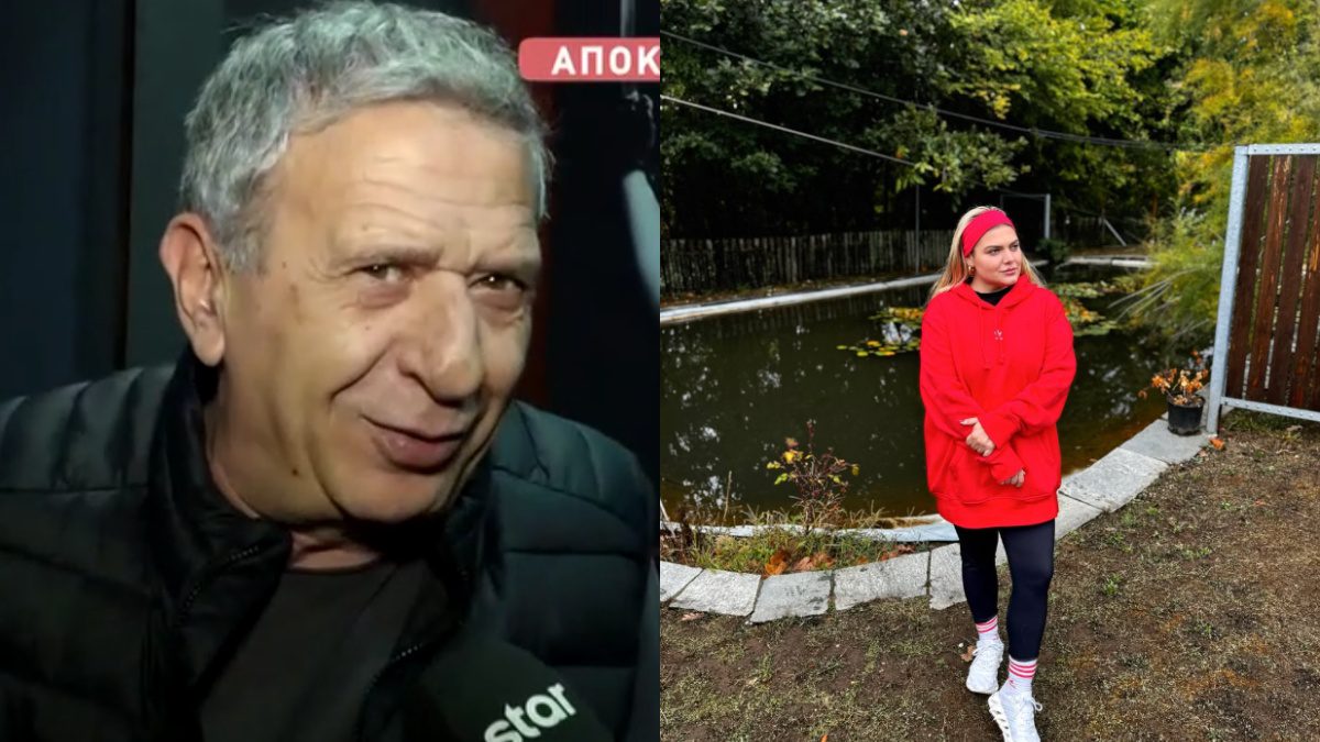 Ο Κώστας Κόκλας και η Δανάη Μπάρκα