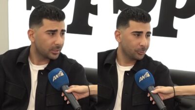 Ο Κωνσταντίνος Παντελίδης στην κάμερα του Πρωινού