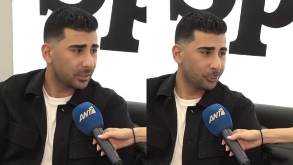 Ο Κωνσταντίνος Παντελίδης στην κάμερα του Πρωινού