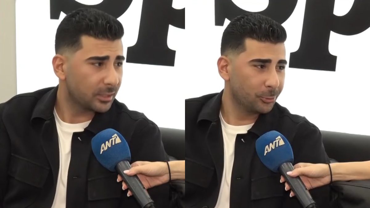 Ο Κωνσταντίνος Παντελίδης στην κάμερα του Πρωινού