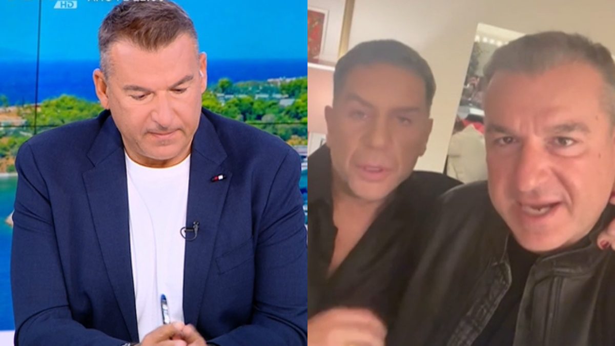 Ο Γιώργος Λιάγκας και ο Γιώργος Μαζωνάκης