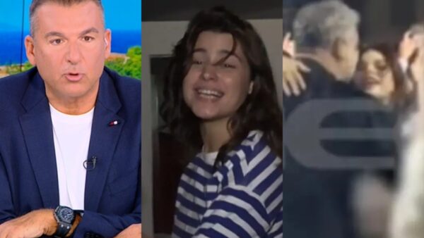 Ο Γιώργος Λιάγκας, η Δανάη Παππά και ο Βασίλης Μπισμπίκης