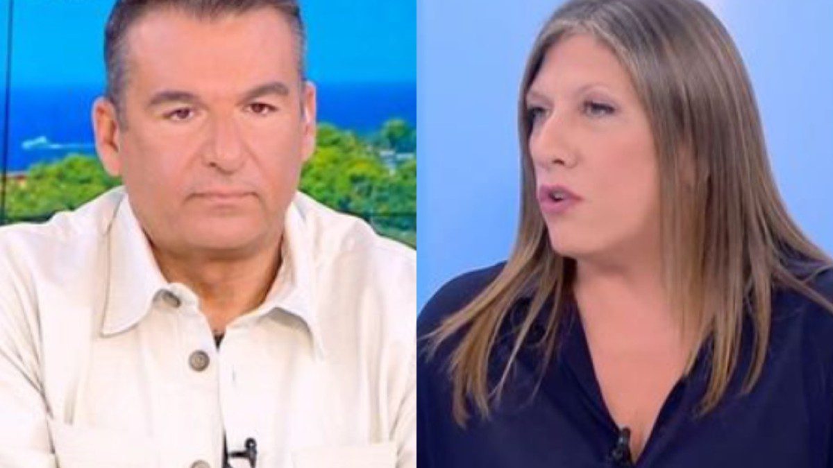 Ο Γιώργος Λιάγκας και η Ζωή Κωνσταντοπούλου