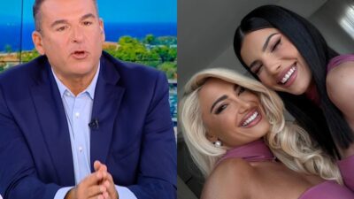 Ο Γιώργος Λιάγκας, η Ιωάννα Τούνη και η Στέλα Πάσσαρη