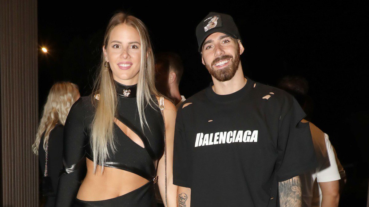 Ο Λούκα Βιλντόζα με την σύζυγό του