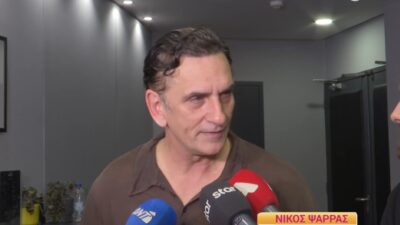 Ο Νίκος Ψαρράς