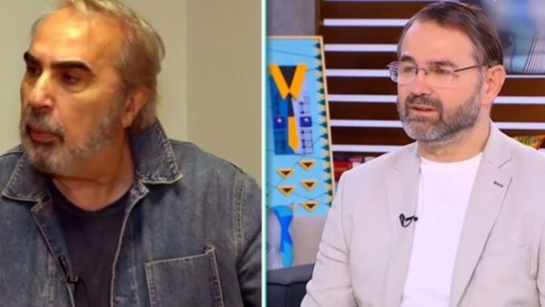 Ο Βαγγέλης Περρής και ο Σταύρος Μπαλάσκας