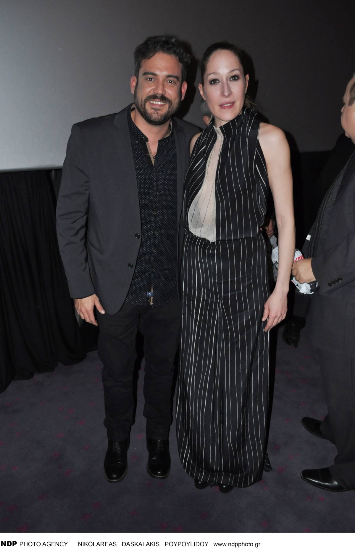 Ο Πυγμαλίων Δαδακαρίδης και η Κόρα Καρβούνη στο Village Mall - Πρεμιέρα ταινίας "Έτερος Εγώ" 17/01/2017