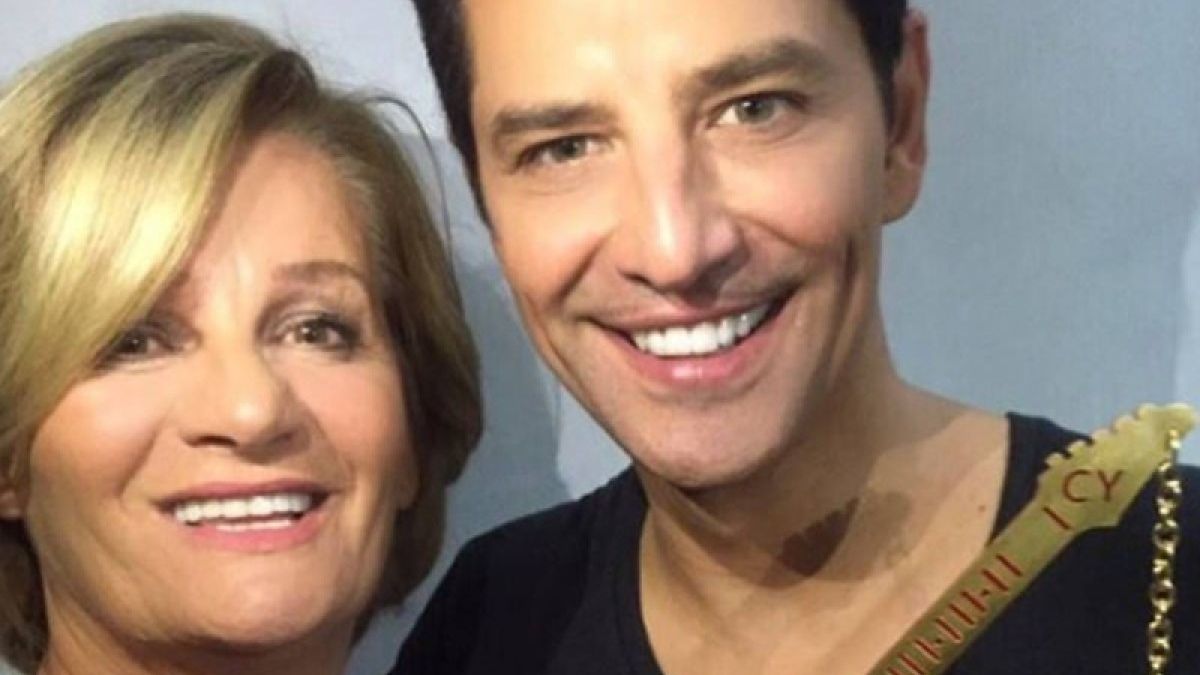 Ο Ρουβάς με την μητέρα του