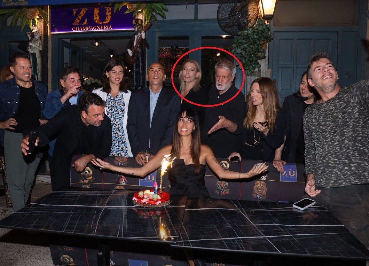 Ο Σοφιανός με την σύντροφό του