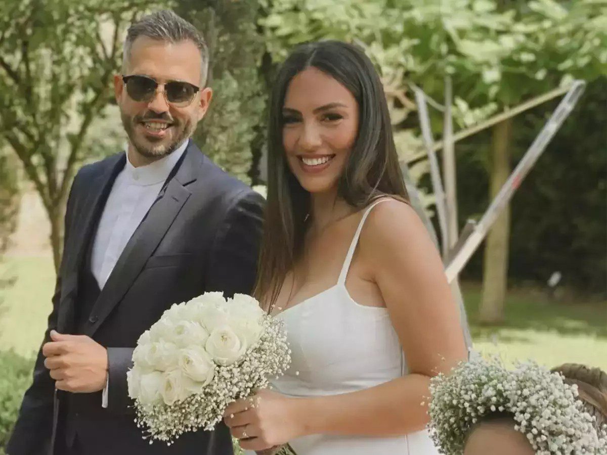 Ο Γιώργος Τσούλης και η σύζυγός του, Μαριαλένα